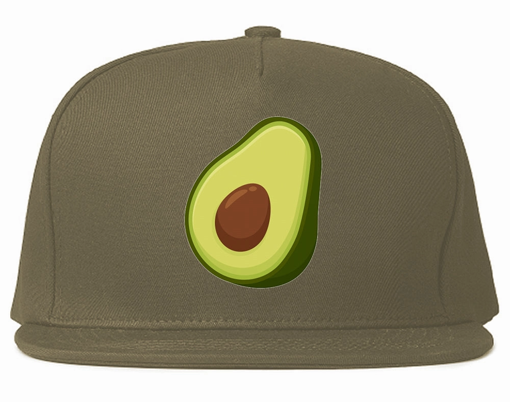 Avocado Vegan Chest Mens Snapback Hat