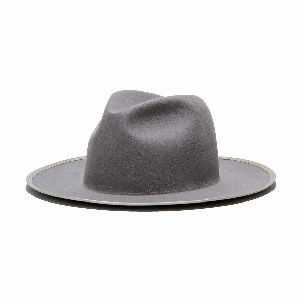 B.TRAVELERS - Gray spring-straw-hat