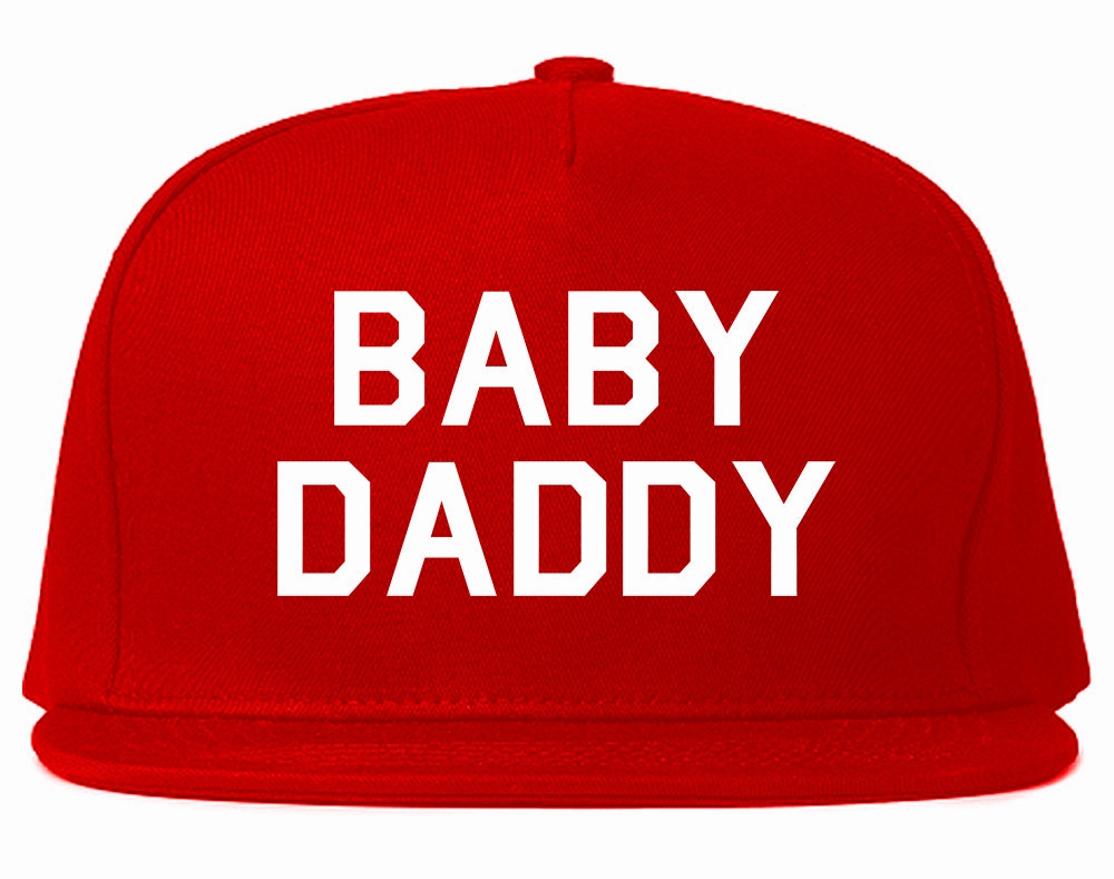 Baby Daddy Funny Fathers Day Mens Snapback Hat