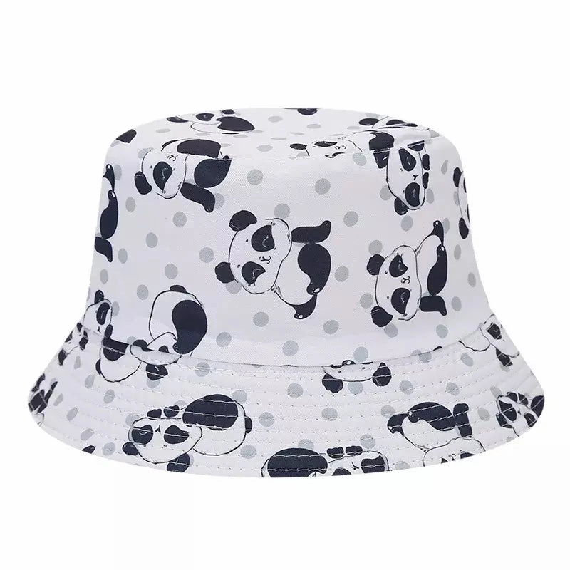 Baby Panda Kids Reversible Bucket Hat