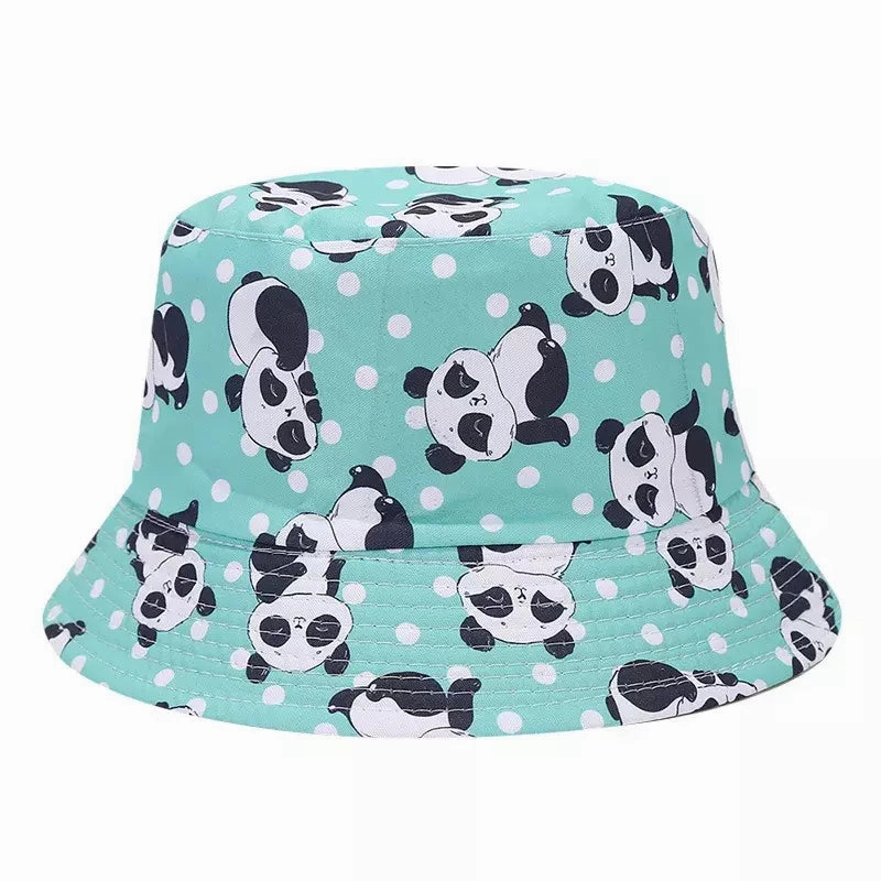Baby Panda Kids Reversible Bucket Hat