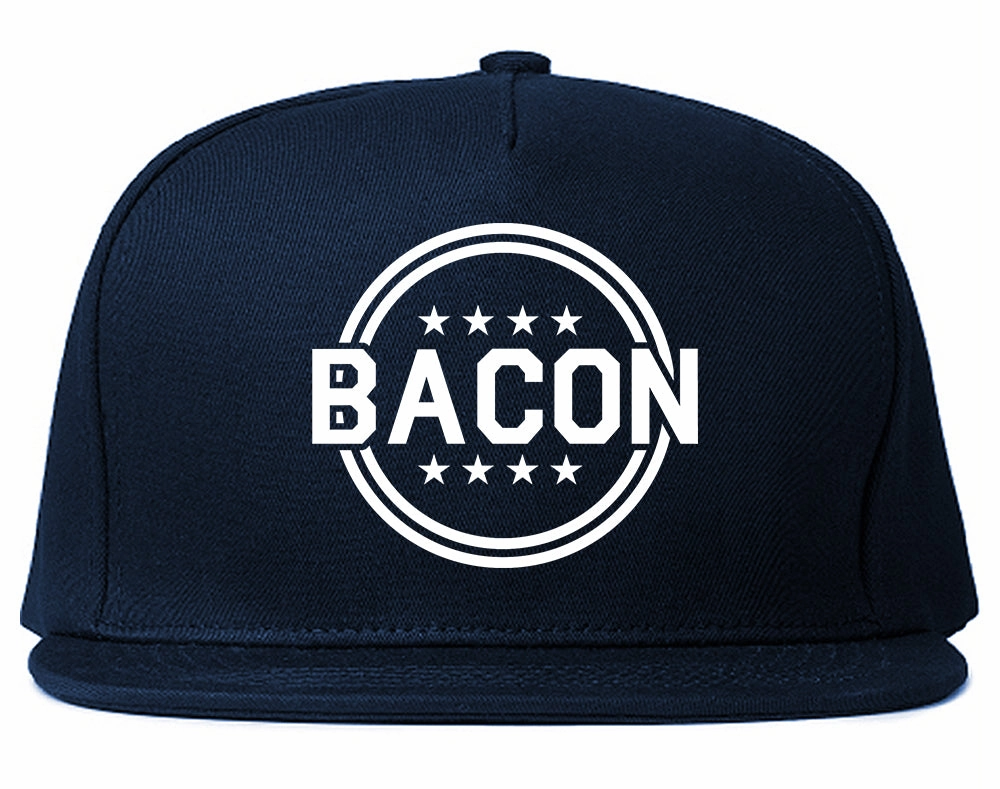 Bacon Stars Mens Snapback Hat