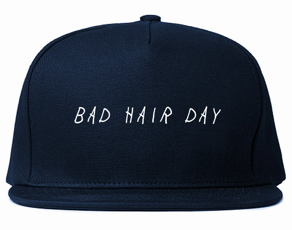 Bad Hair Day Mens Snapback Hat