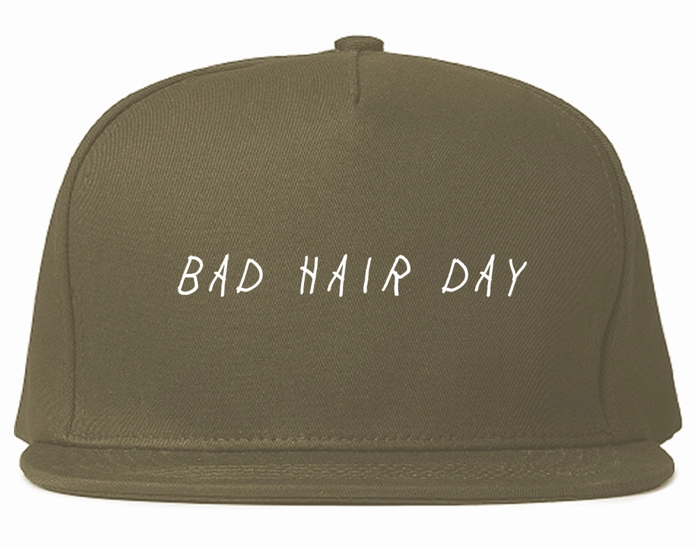 Bad Hair Day Mens Snapback Hat