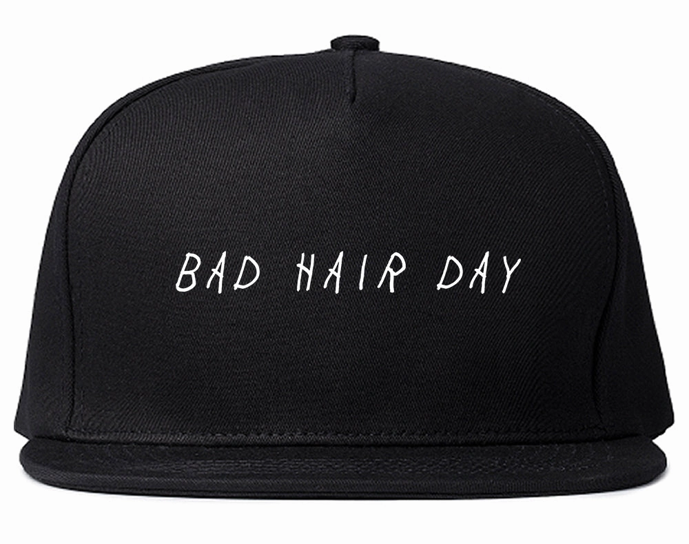 Bad Hair Day Mens Snapback Hat