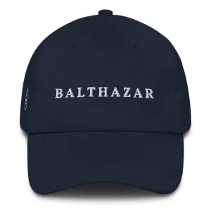 Balthazar Cap White Font casual-baseball-cap