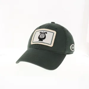 Band Patch Relaxed Twill Adjustable Hat - Green casual-dad-hat