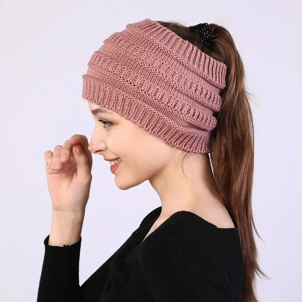 Bandeau Femme d'Hiver Tricot - KnitEase