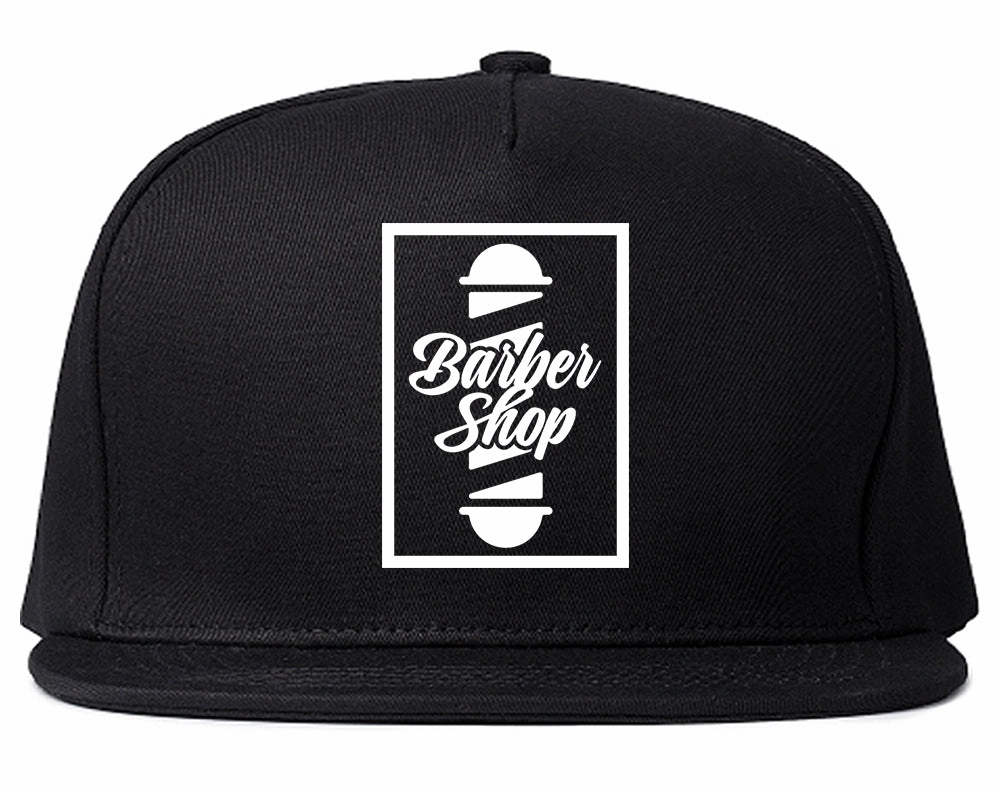 Barbershop Pole Chest Mens Snapback Hat