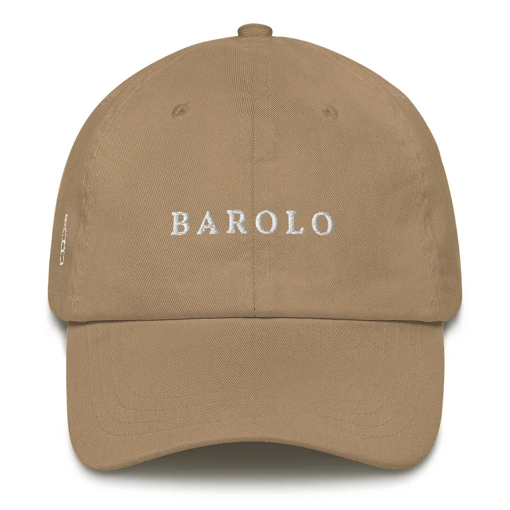 Barolo Cap White Font