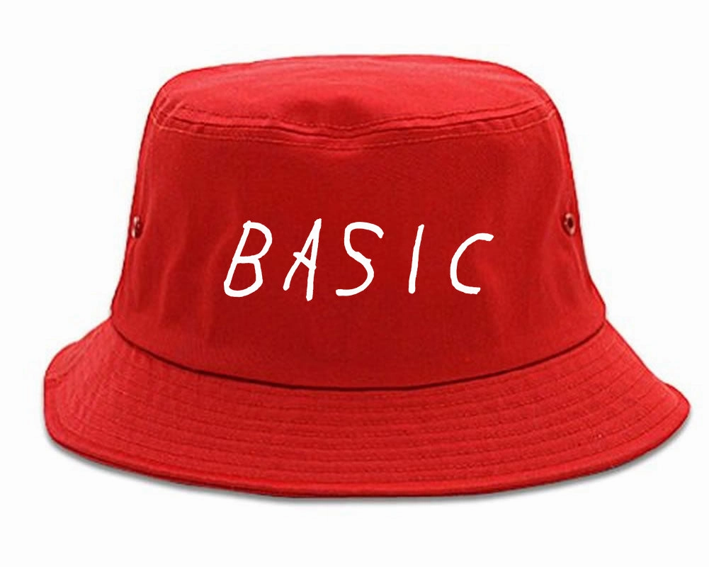 Basic Plain Mens Bucket Hat