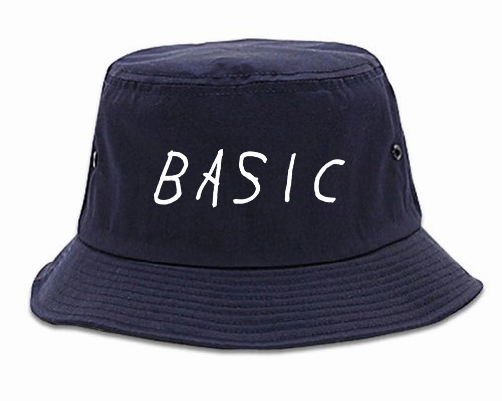 Basic Plain Mens Bucket Hat