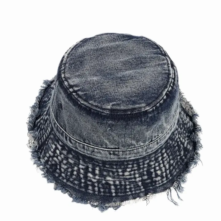 Basquiat Denim Bucket Hat