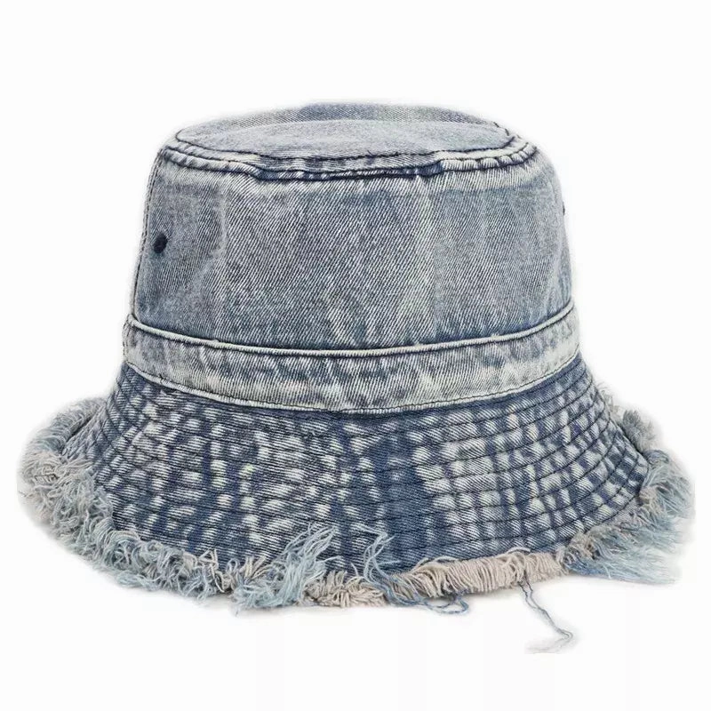 Basquiat Denim Bucket Hat