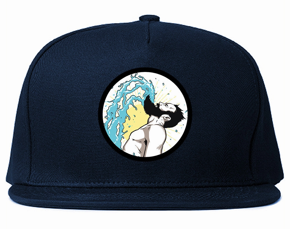 Beard Life Splash Snapback Hat