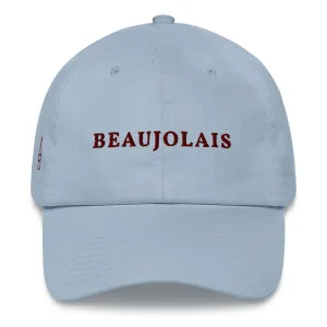 Beaujolais Cap Wine Font casual-baseball-cap