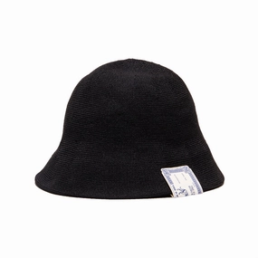 BELLHAT-10 - Black spring-straw-hat