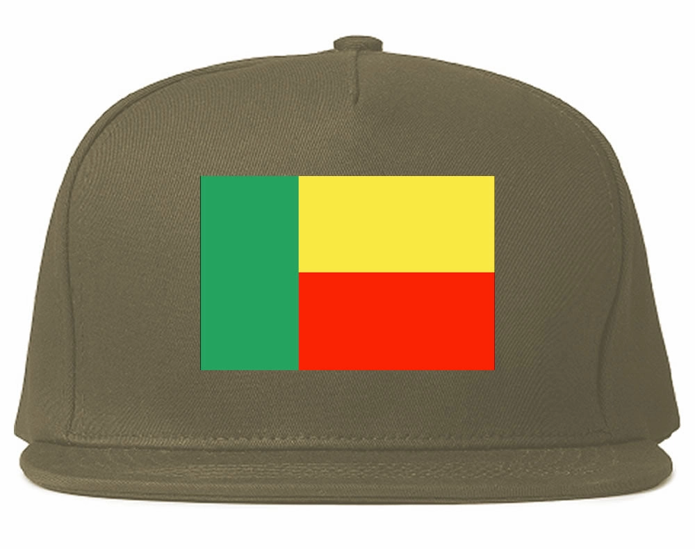Benin Flag Country Printed Snapback Hat Cap