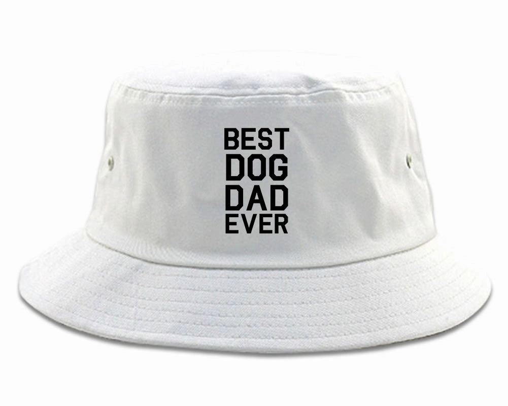 Best Dog Dad Ever Mens Bucket Hat