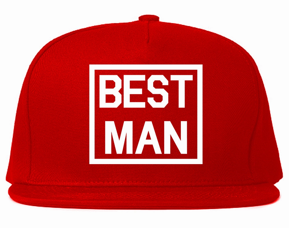 Best Man Bachelor Party Mens Snapback Hat