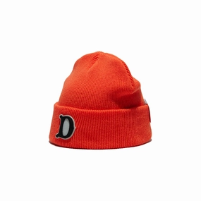 BIG WATCH - Orange winter-knitted-hat