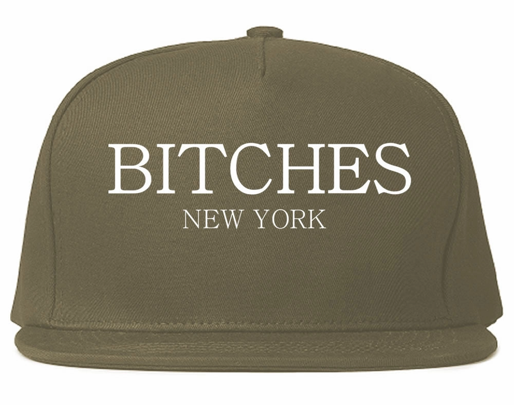 Bitches New York Snapback Hat Cap