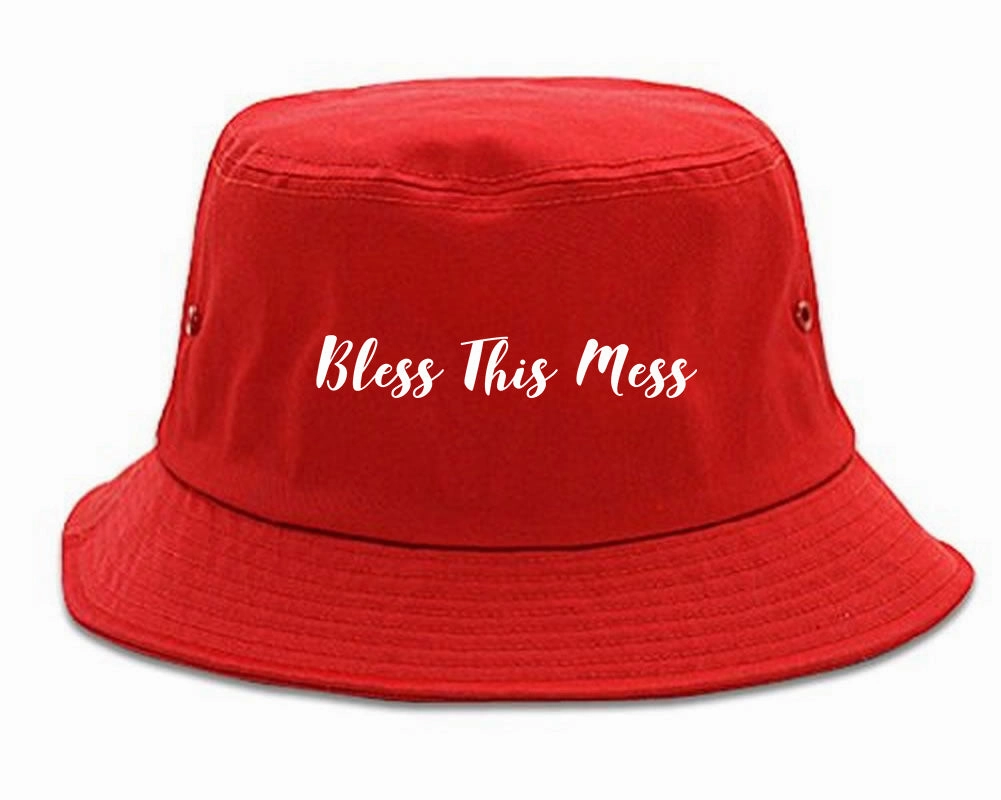 Bless This Mess Mens Bucket Hat