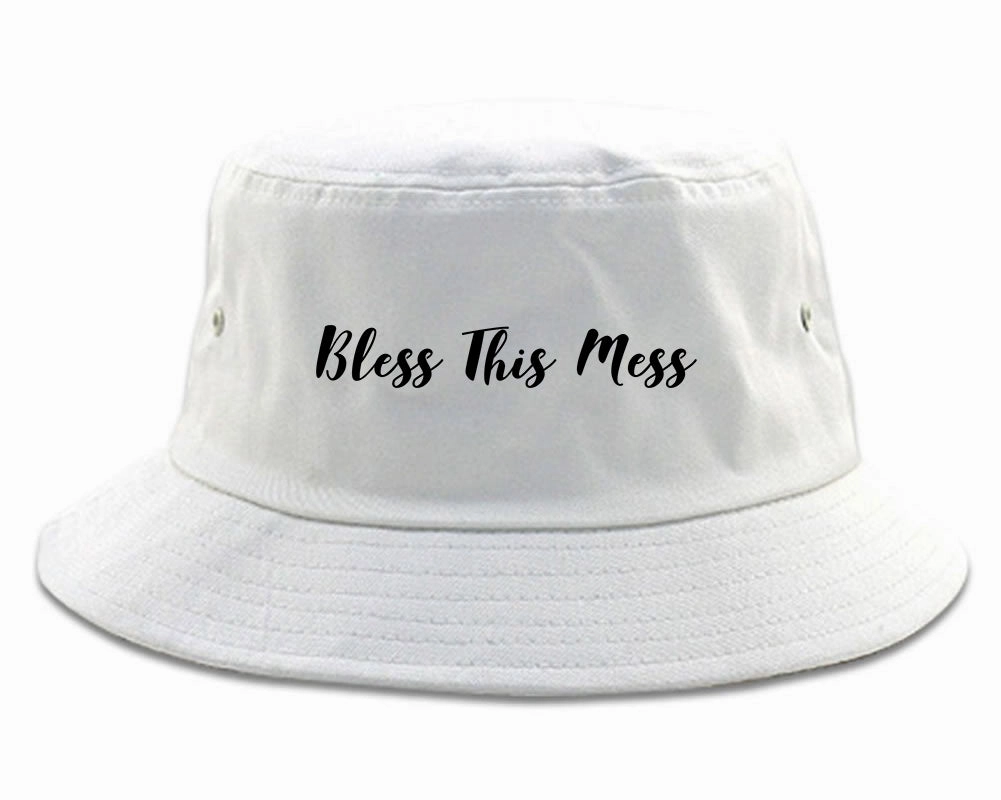 Bless This Mess Mens Bucket Hat