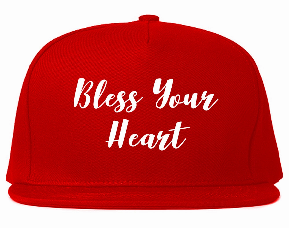 Bless Your Heart Mens Snapback Hat