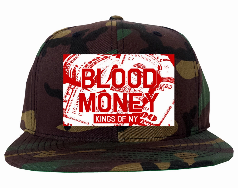 Blood Money 100s Mens Snapback Hat
