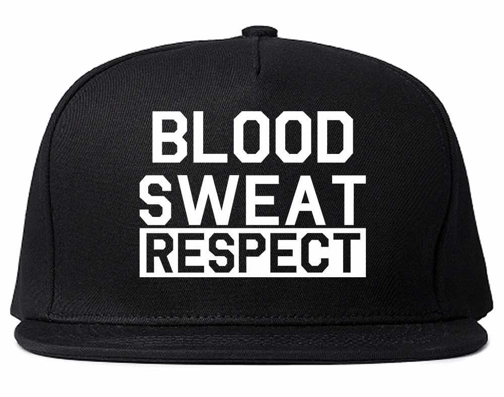 Blood Sweat Respect Gym Workout Mens Snapback Hat