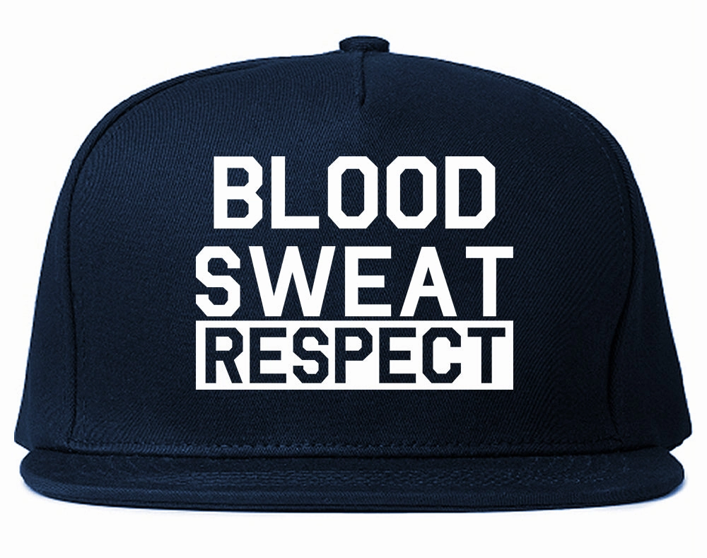 Blood Sweat Respect Gym Workout Mens Snapback Hat