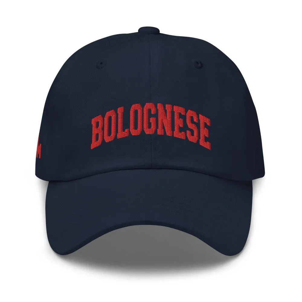 Bolognese Cap Sports Logo   Colours