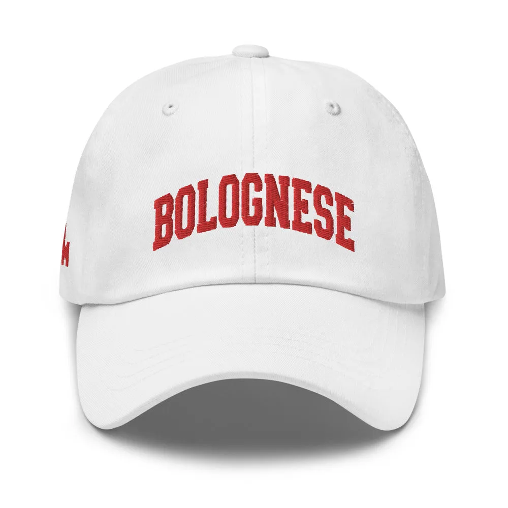 Bolognese Cap Sports Logo   Colours