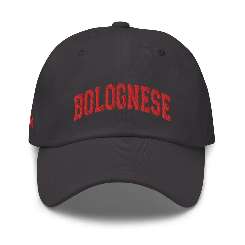 Bolognese Cap Sports Logo   Colours
