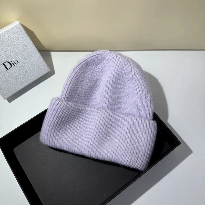 Bonnet Femme Classique en Cachemire - Elysa