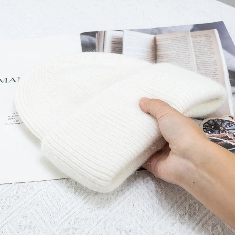 Bonnet Femme Classique en Cachemire - Elysa
