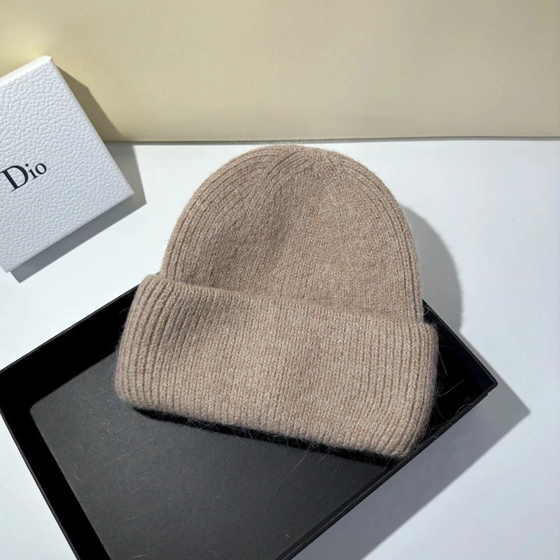 Bonnet Femme Classique en Cachemire - Elysa