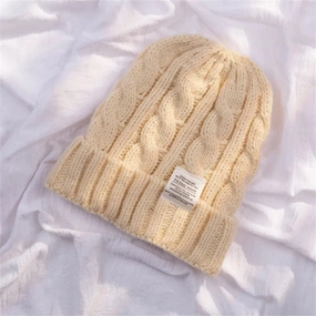 Bonnet Femme Cocoon Tricot Torsad - Hivernia winter-knitted-hat
