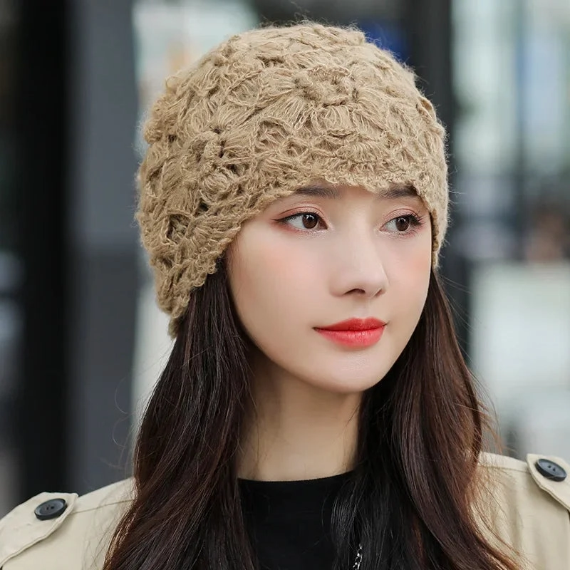 Bonnet Femme Crochet Lger - Floraso