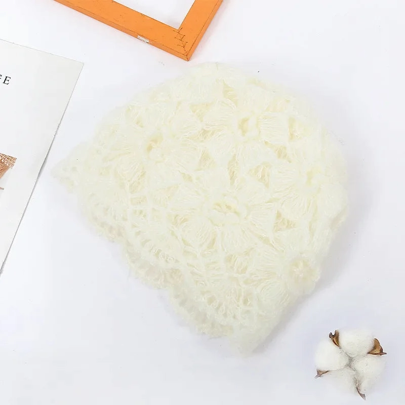 Bonnet Femme Crochet Lger - Floraso