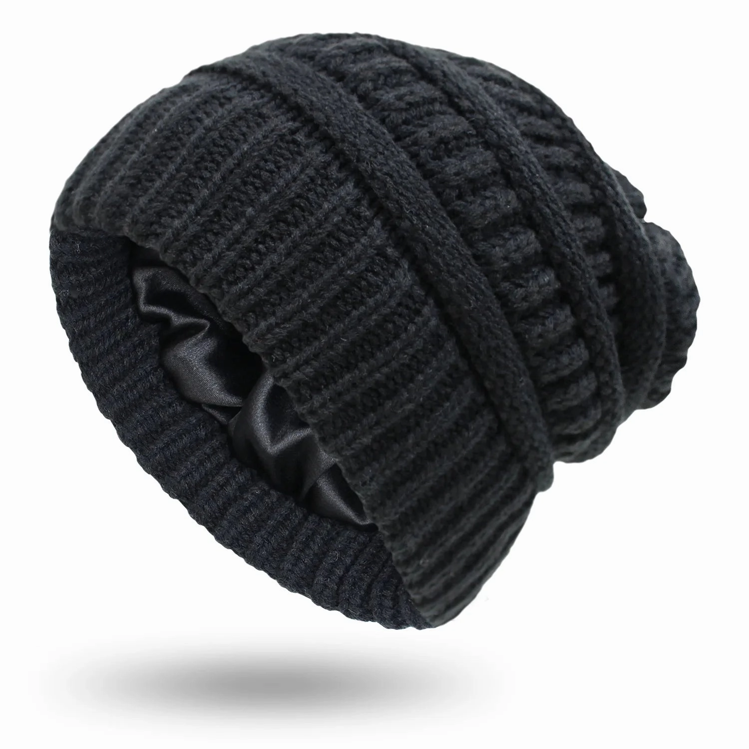Bonnet Femme doubl en satin - Silkia
