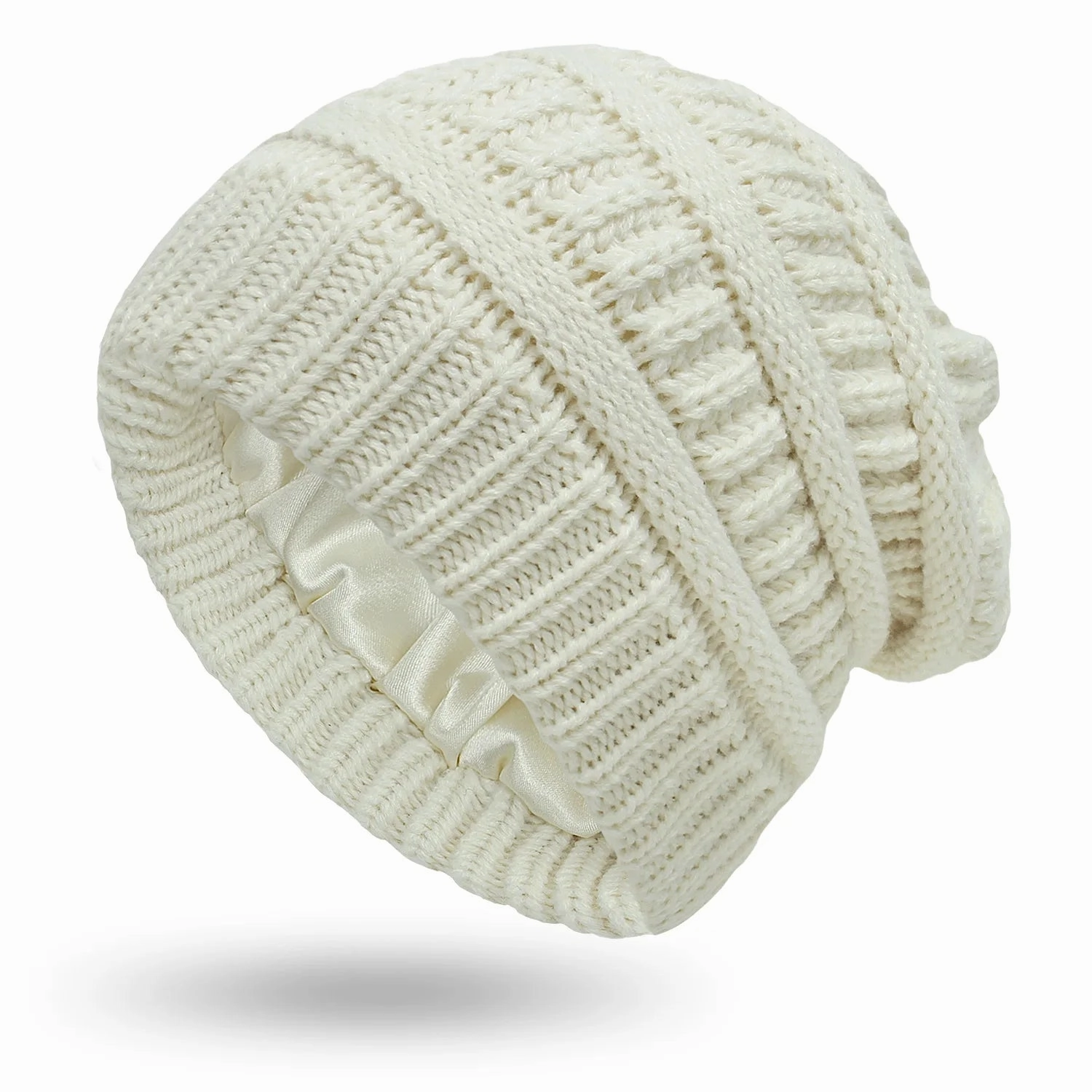 Bonnet Femme doubl en satin - Silkia