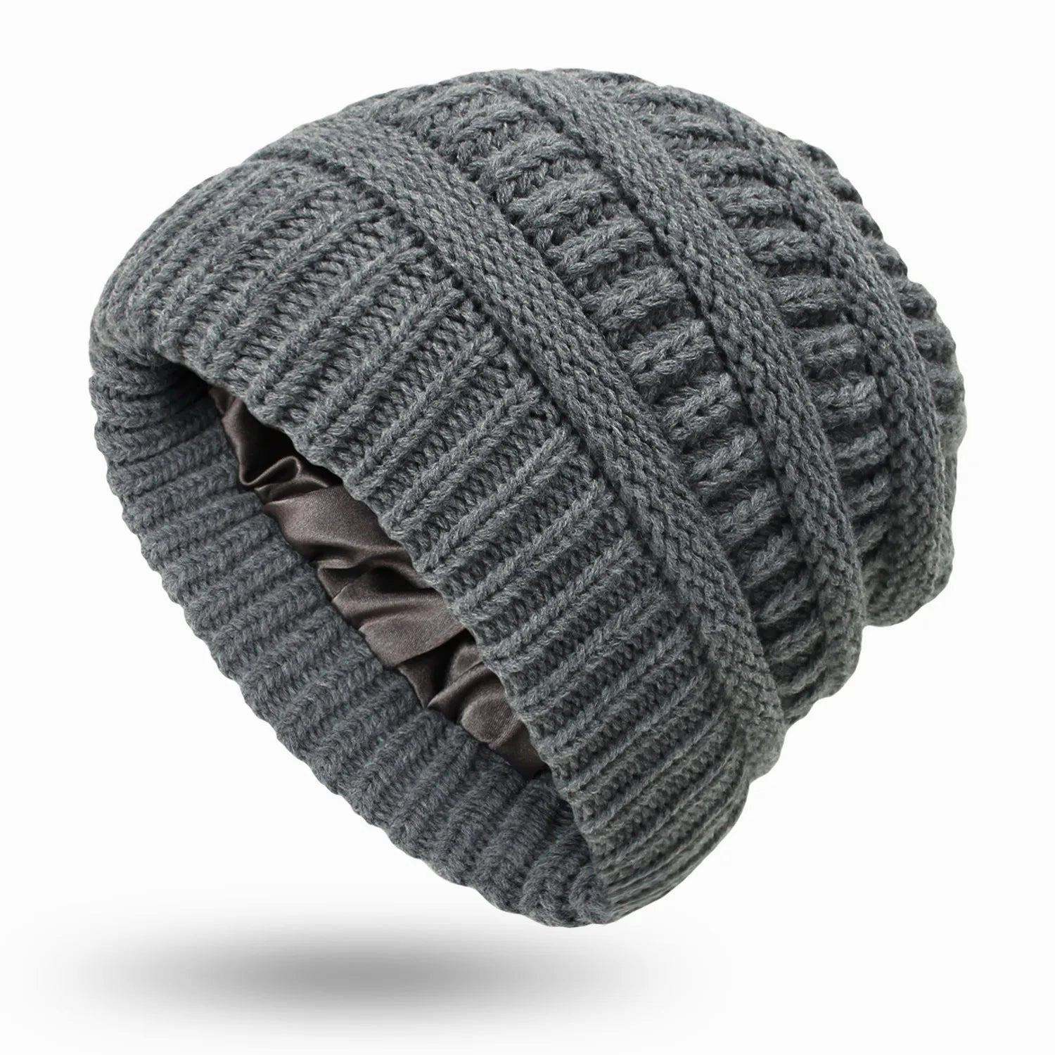 Bonnet Femme doubl en satin - Silkia