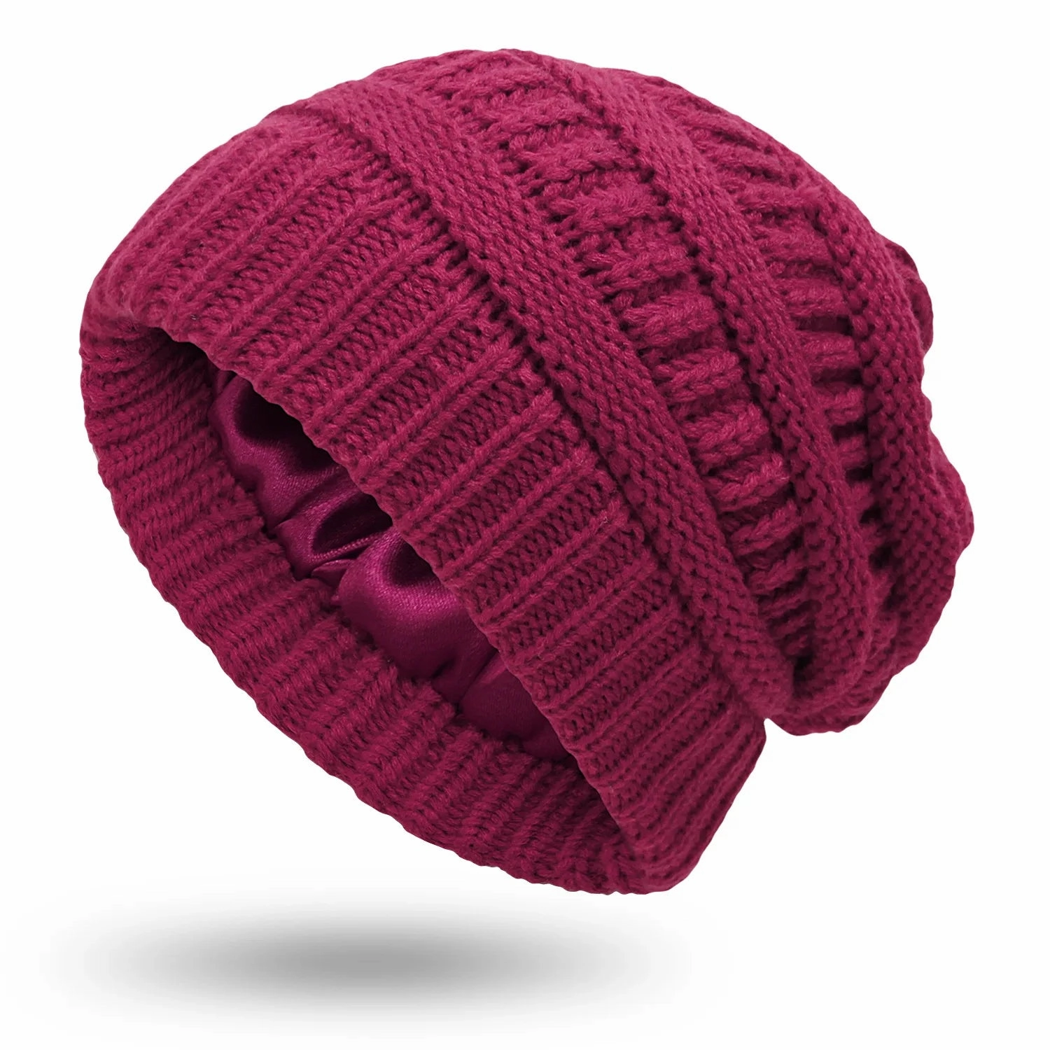 Bonnet Femme doubl en satin - Silkia