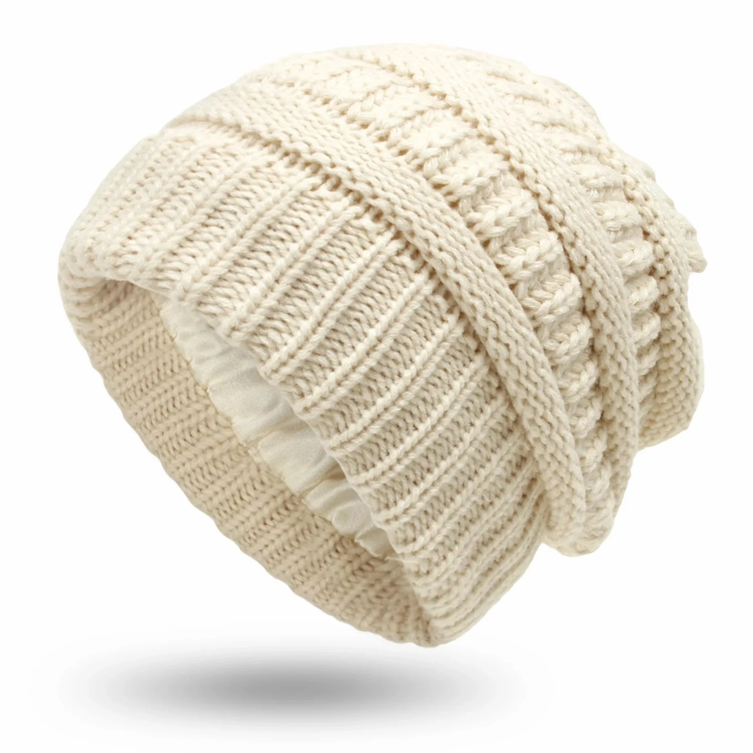 Bonnet Femme doubl en satin - Silkia
