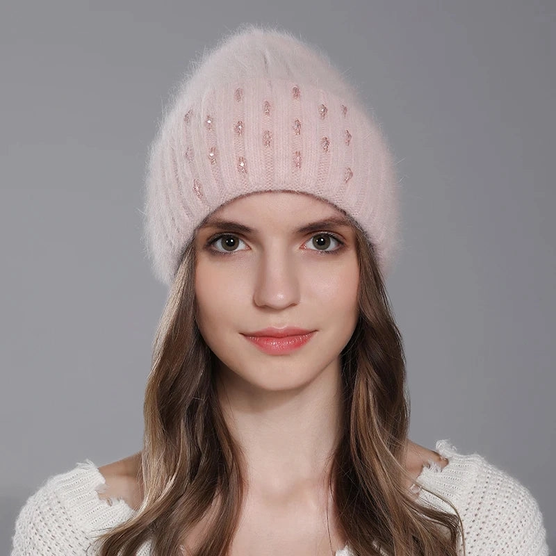 Bonnet Femme Douceur Perle - Lunaria