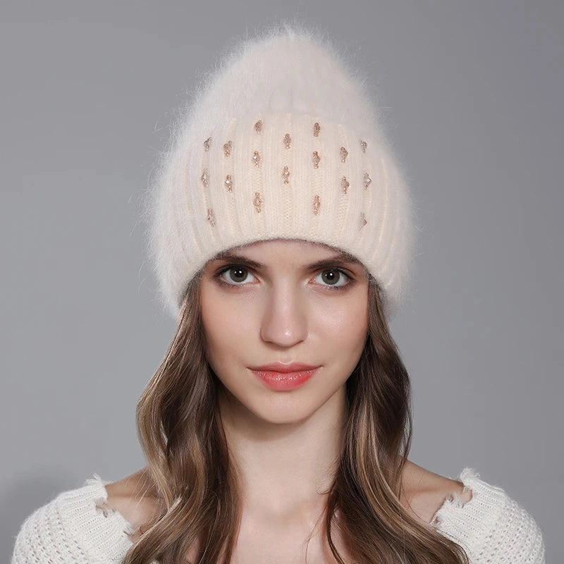 Bonnet Femme Douceur Perle - Lunaria