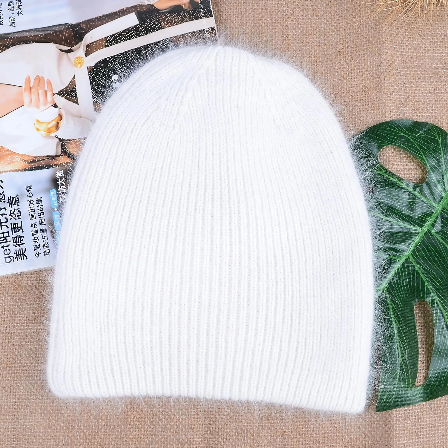 Bonnet Femme en Cachemire - Doux