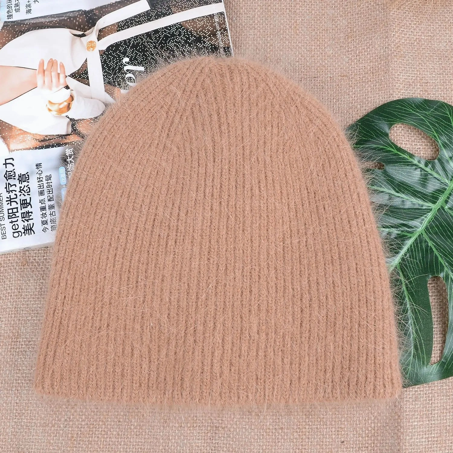 Bonnet Femme en Cachemire - Doux